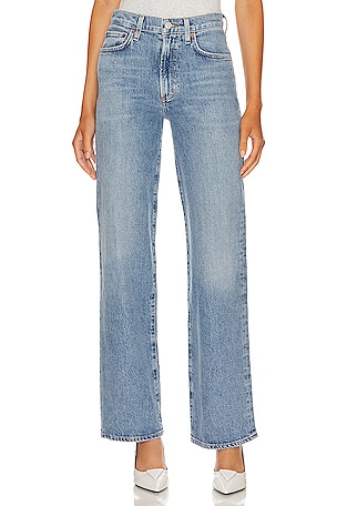 Harper Mid Rise Relaxed Straight Jeans AGOLDE