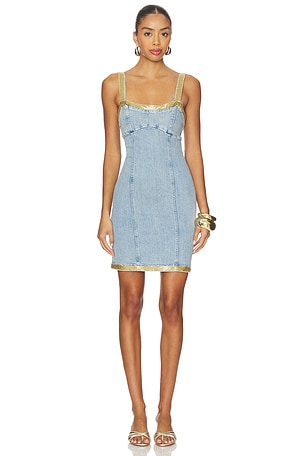 Vera Embroidered Mini Dress ASTA RESORT