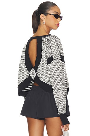 x FP Movement My Time Layer Textured Sweatshirt Free People