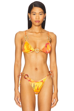 Willow Ring Bikini Top YLLW THE LABEL